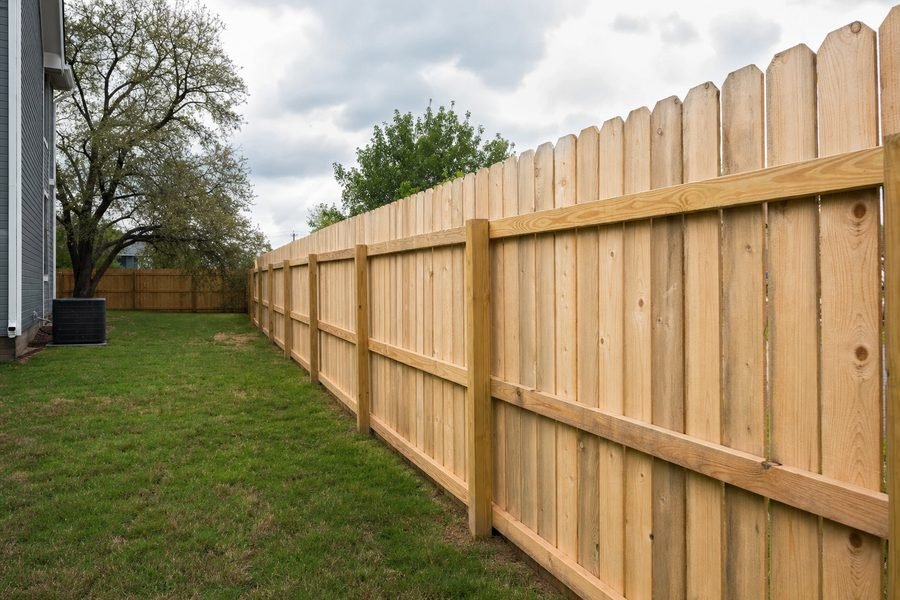 Wood Privacy Fences in Fayetteville, NC